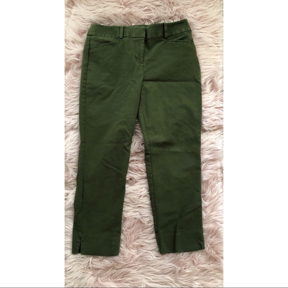 COPY - Women’s Ann Taylor LOFT Julie Style Green Casual Capri Pants Size 4